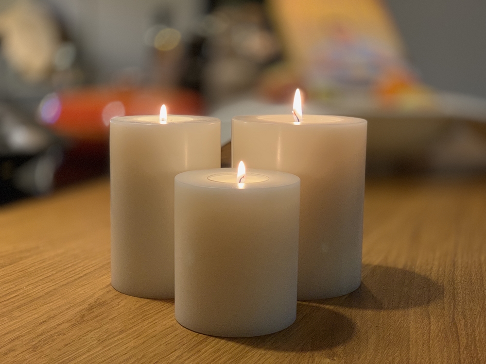 Sin! Teelichthalter Trend warmweiß ∅ 12 cm