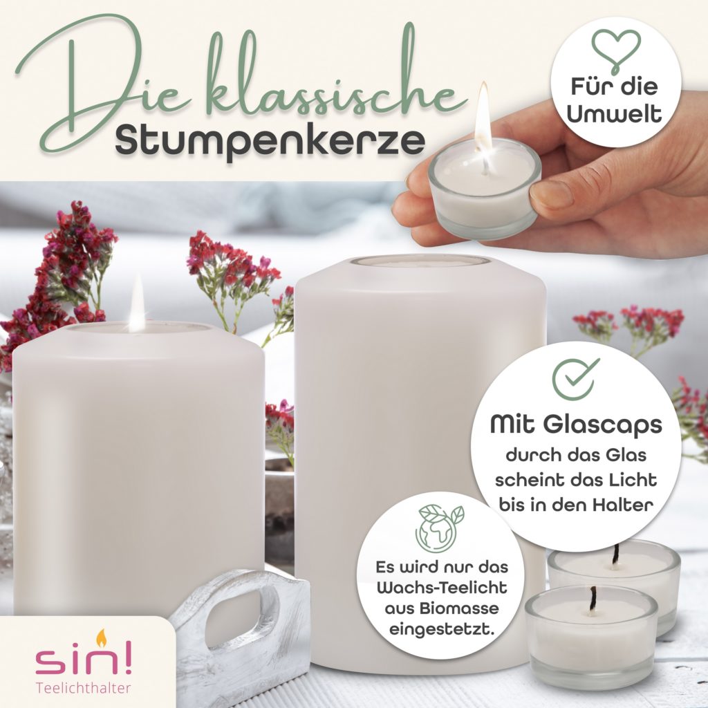 Sin! Teelichthalter